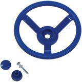 KBT Speelgoed Stuurwiel in Blauw van kunststof - Accessoire voor Speelhuis of Speeltoestel