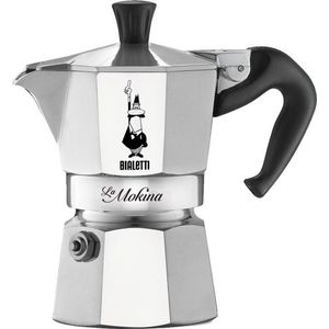 Bialetti 0002380 handmatig koffiezetapparaat Moka Express 0,04 l Roestvrijstaal