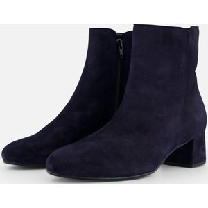 Gabor Enkellaarsjes blauw Suede - Dames - Maat 39