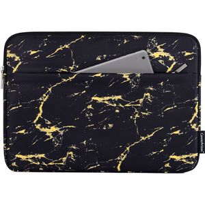 Laptophoes 13.3 Inch – Laptop Sleeve – Geel Marmer