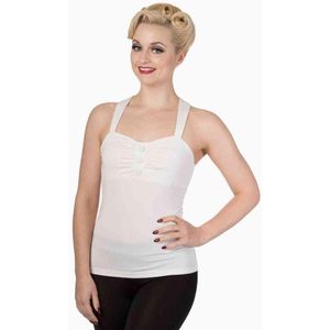 Dancing Days - THIS MOMENT Mouwloze top - XL - Wit