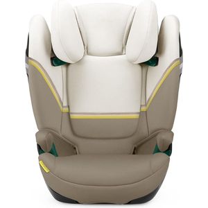 Kinderstoel Auto - Autostoel - Kinderzitje - Zitverhoger - Autozitje voor 3 jaar of Ouder - Wit met Bruin