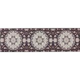 ARITAS - Loper tapijt - Zwart/Beige - 60 x 200 cm - Polyester