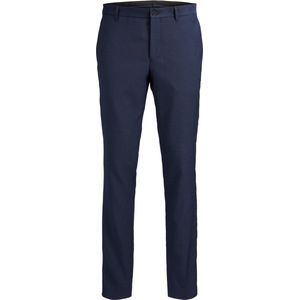 JACK & JONES Solaris Trouser regular fit - heren pantalon - donkerblauw - Maat: 48