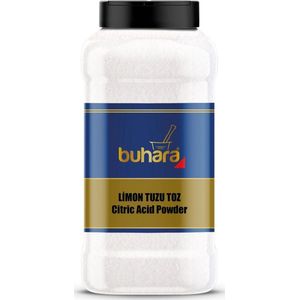 Buhara - Citroen Zuur Gemalen - Citroenzuur Fijn - Limon Tuzu Toz - Citric Acid Powder - 900 gr - Groot Pakket