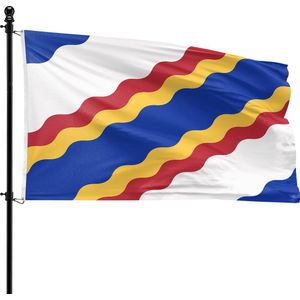 VlagDirect - Ten Boer vlag - Gemeente Ten Boer vlag - 90 x 150 cm.