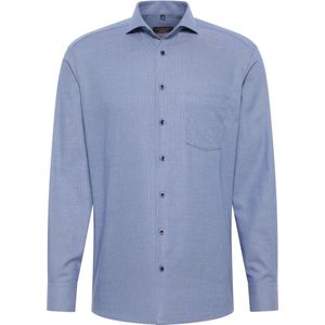 ETERNA-Donker blauw hemd--16 dunkelblau-Maat 44