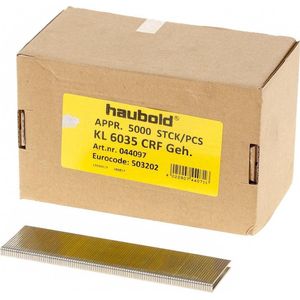 Haubold Niet KL6000-35mm C-punt inox A2 hars - 503202