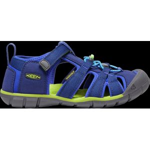 Keen Seacamp II Younger Kids Sandalen Blue Depths/Chartreuse | Blauw | Polyester | Maat 25/26 | K1022978