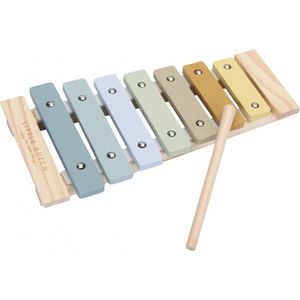 Little Dutch Houten Xylofoon - Muziekinstrument - Blauw