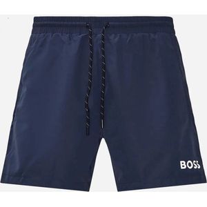 HUGO BOSS Starfish swim shorts - heren zwembroek - navy blauw - Maat: L