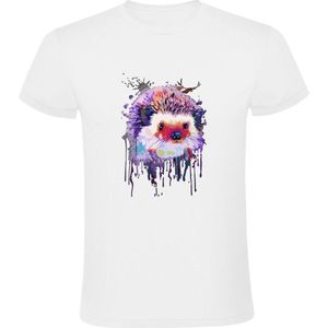 Egel Heren T-shirt | dier | verf | schilder | schattig | cute | dierendag