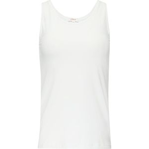 s.Oliver - T-shirt - Maat 3XL - Vrouwen - 0100 white -