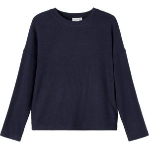 Name it sweater meisjes - donkerblauw - NKFvicti - maat 122/128