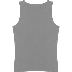 Onderhemd - Tank Top - Heren - 100% katoen - 2-Pack - Grijs - L