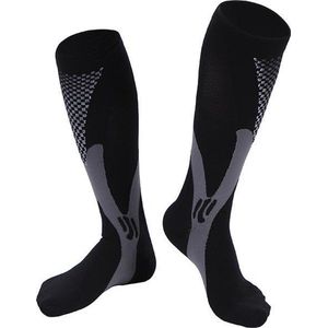 UPSOCKS® Hoge compressie sokken - de perfecte sok voor tijdens het sporten en hardlopen - Unisex - HEALTHY SOCKS - Ademend - Pijnverlichtend - Bloedcirculatie – antislip - compressiekousen