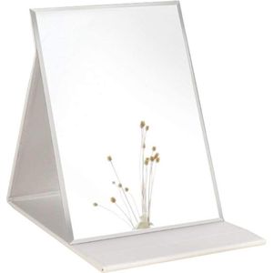 Grote draagbare super HD make-upspiegel - multi standhoek handvrij-handheld-tafelblad opvouwbare spiegel 6.9X4.9 inch