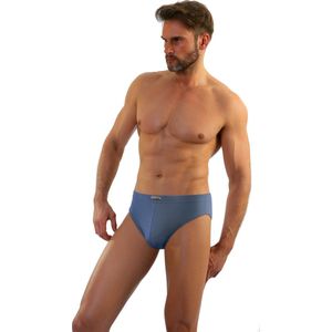 Sesto senso- Leopard- slipje - katoen- blauw 'jeans' L
