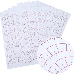 140PCS Zelfklevende Wimper Extensie Sticker Isolatie Positionering Pads Patches Tool