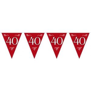3x 40 jaar jubileum vlaggenlijn