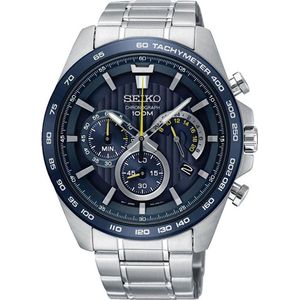 Seiko Chronograph SSB301P1 Heren Horloge - 44 mm