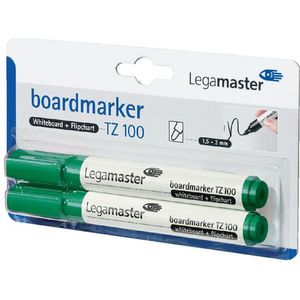 Whiteboardmarker Legamaster TZ100 1,5-3mm Rond Groen