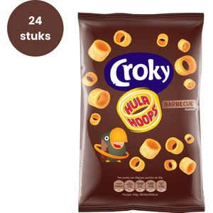 Croky Hula Hoops Barbecue 75g x24