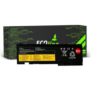 EcoLine - 0A36309 42T4844 Batterij Geschikt voor de Lenovo ThinkPad T430s T430si / 11.1V 3400mAh.