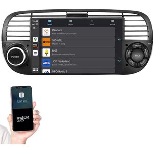Geschikt voor Abarth 500 2005-2017 | Android 14.0 Autoradio | Apple CarPlay & Android Auto | 2GB RAM & 32GB opslag | Draadloze verbinding | HD Touchscreen | FM, AM, DAB+ Radio | Bluetooth handsfree bellen