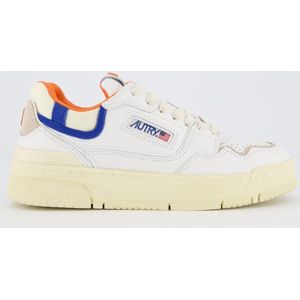 Autry - Dames CLC Sneaker Wit/Blauw - Maat 41