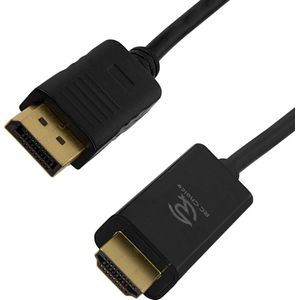 DisplayPort naar HDMI - 4K Ultra HD 60Hz - DP Male naar HDMI Male - Kabel 3 Meter