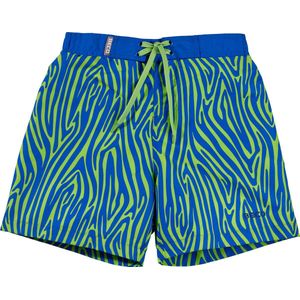 BECO zebra vibes - zwemshorts voor kinderen - blauw/groen - maat 128