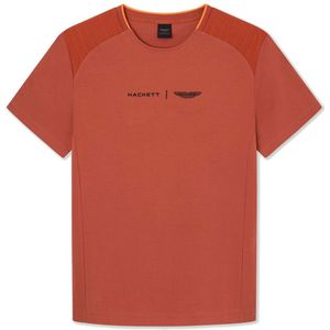Hackett Hm500781 T-shirt Met Korte Mouwen Oranje XS Man