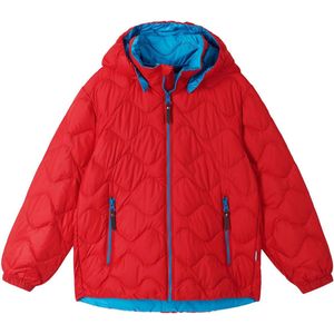 Reima - Donsjas voor kinderen - Gerecycled polyester - Fossila - Tomaat rood - maat 104cm