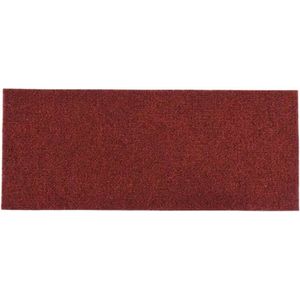 The Living Store 15 st Trapmatten zelfklevend rechthoekig 60x25 cm rood - Trapmatten - Trappen Lopen - Antislip Matten - Vloerverwarming - Burgundy
