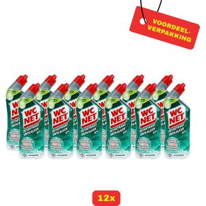 12X WC Net Ontkalker Gel - 12 X 750ml - Toiletreiniger - Voordeelverpakking!