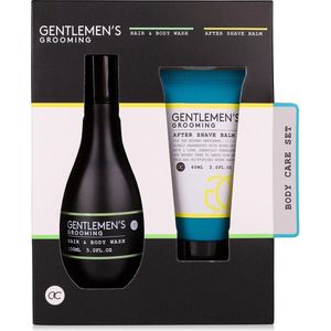 Cadeau voor Man Verjaardag - Gentlemen's Grooming Giftset - Cool Mint & Lime - Cadeaupakket mannen, vriend, papa, broer, vader