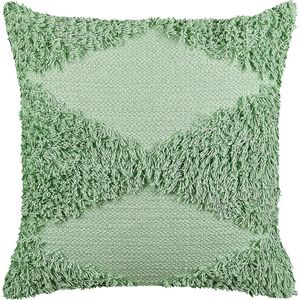 RHOEO - Sierkussen - Groen - 45 x 45 cm - Katoen