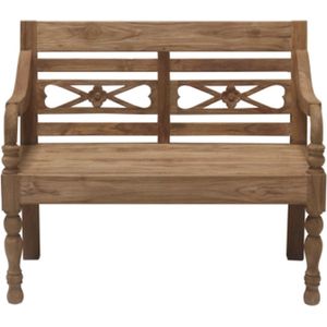 Stationsbank Vis Teak 120 cm