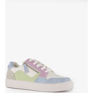 Blue Box dames sneakers wit pastel - Maat 41 - Uitneembare zool