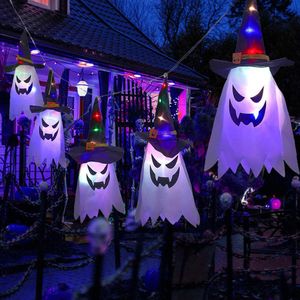 Halloween heksenhoed met lichtsnoer - Halloween decoratie - 3 m-led voor tuin