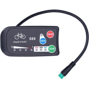 E-Bike Display Elektrische Fiets KT-LED880 36V 48V Meter Accessoires met Display