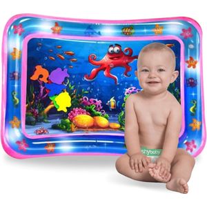 Waterspeelmat - Watermat - Speelkleed - Opblaasbaar - Tummy Time - Baby Speelgoed 0 Jaar - Kraamcadeau - Roze