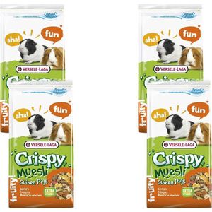 Versele-Laga Crispy Muesli Cavia's - Caviavoer - 4 x 1 kg