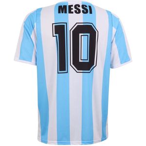 Argentinie Messi Voetbalshirt - Kinderen - 140 - Blauw Wit