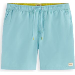 Scotch & Soda Mid Length Swim Short Solid Heren Zwembroek - Maat M