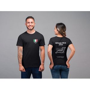Dutch Lion Legion - Formule 1 Racing - Zwart T-shirt - T-Shirt Man - Shirt Grand Prix Emilia-Romagna - Autodromo Enzo e Dino Ferrari - maat S