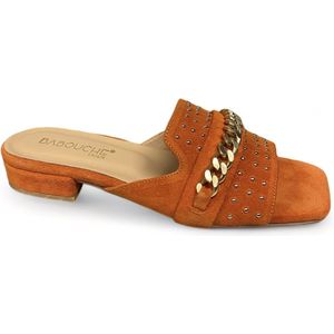 Babouche G Summer-2 Orange-slippers babouche-muiltjes met hak babouche MT 36