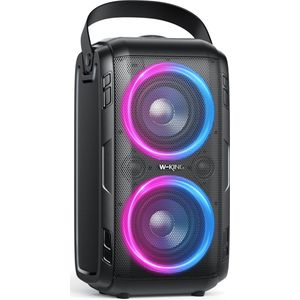 W- King - Draagbare Bluetooth Speaker - 80 Watt - 105db - Dynamische RGB LED verlichting - Bluetooth 5.0 - EQ modus - Model T9-2