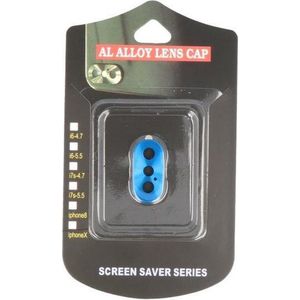 BestCases Apple iPhone X Camera Lens Cover - Blauw